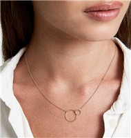 Halskette Ginger Dame Giotto in Gelbgold GIR-920-921 - GIR-920-921